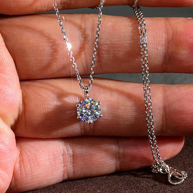 Alexandria Prism round necklace