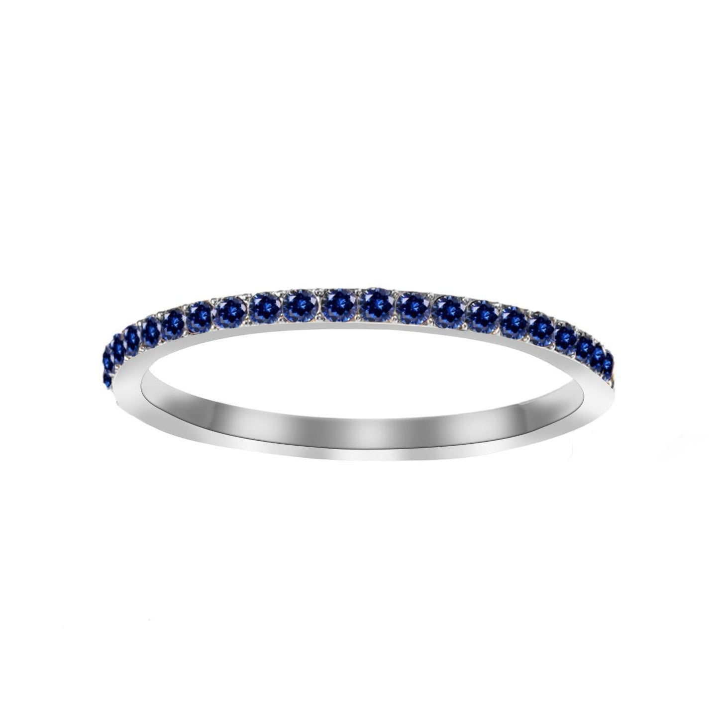 Soraya Azurith Ring | White Gold-Tone