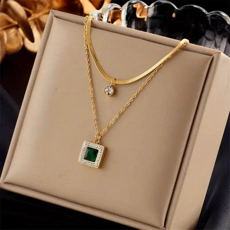 Tirena Valeure Necklace | Gold-Tone