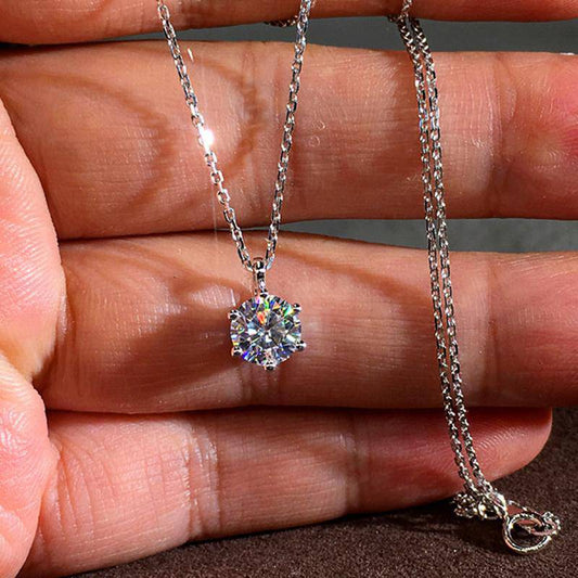 Alexandria Prism round necklace