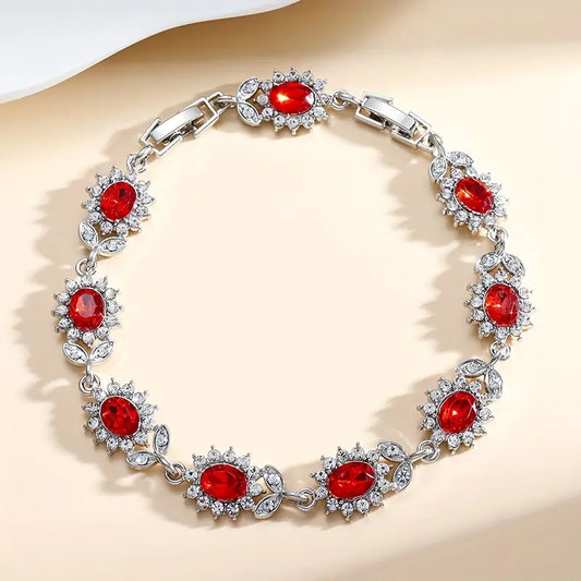 Iridessa Raventhorn Bracelet | White Gold-Tone