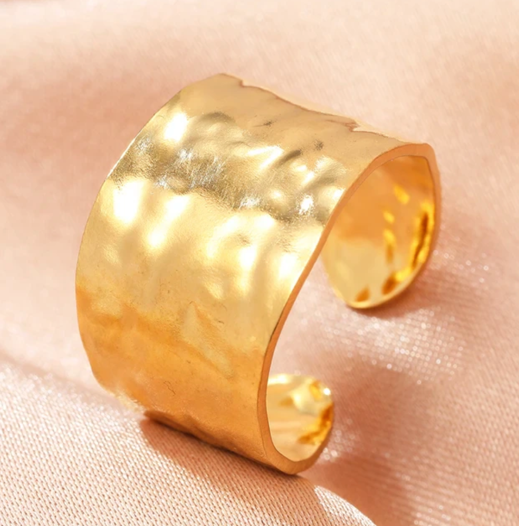 Gold-Plated Greek Ring
