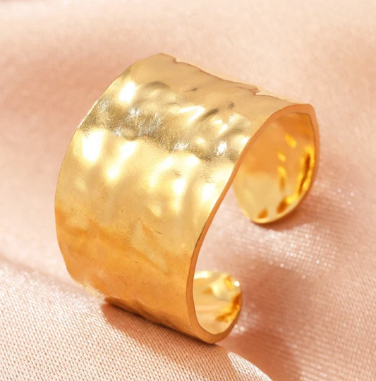 Gold-Plated Greek Ring