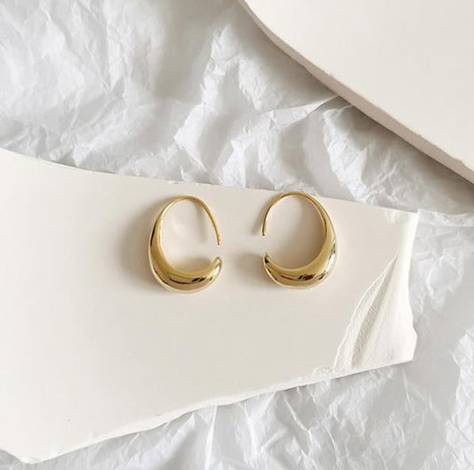 Luxury Gold-Tone Earrings