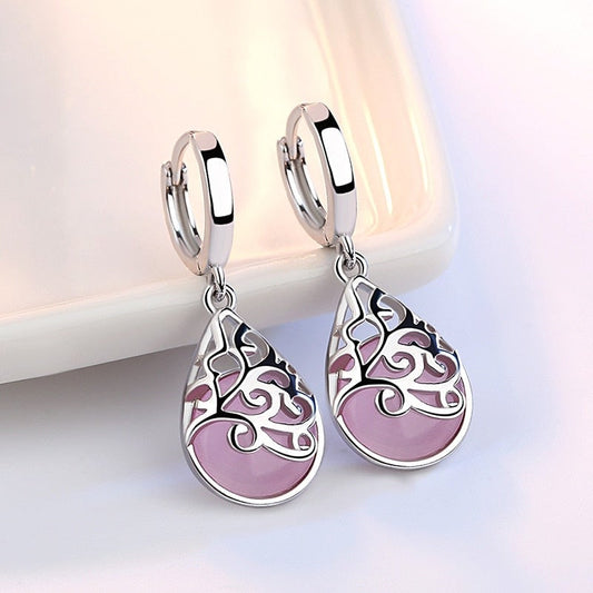 925 Silver Tree of Life Earrings