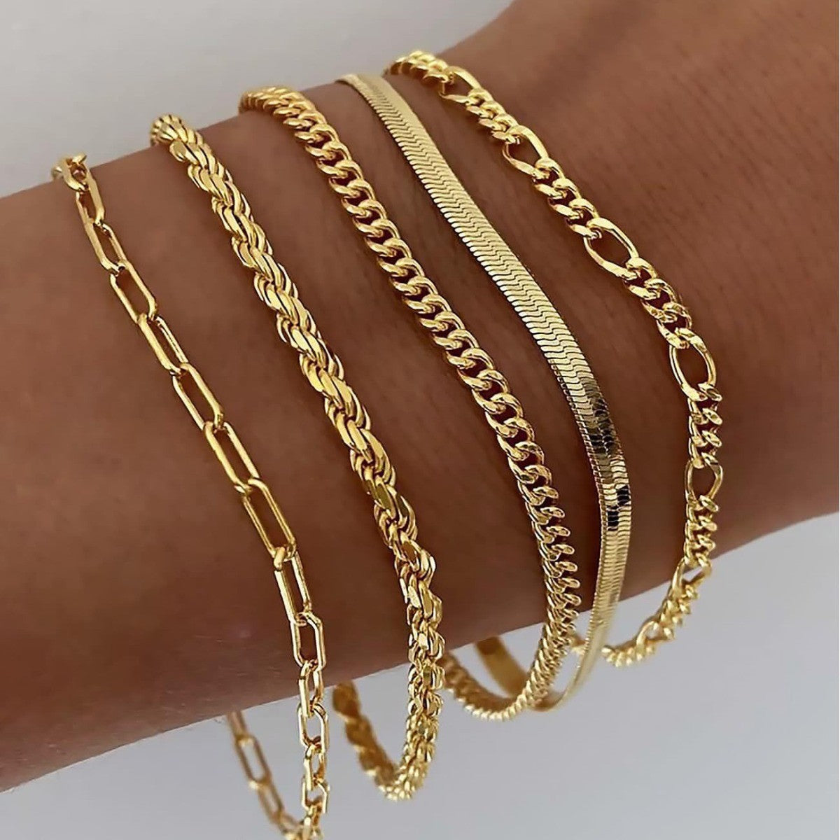 Ellis Renner Bracelet Set | Gold-Tone