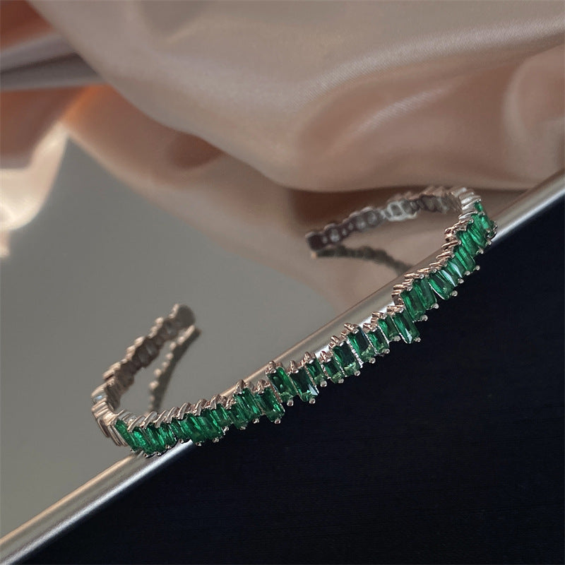 Milena Thalys Bracelet | White Gold-Tone