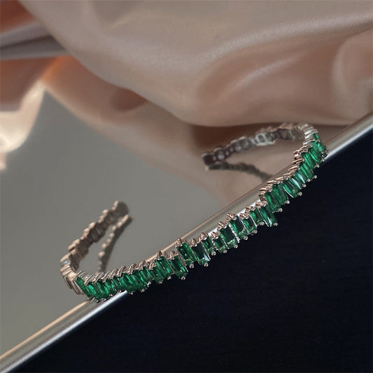 Milena Thalys Bracelet | White Gold-Tone