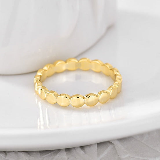 Orbit Echo Gold-Tone Ring