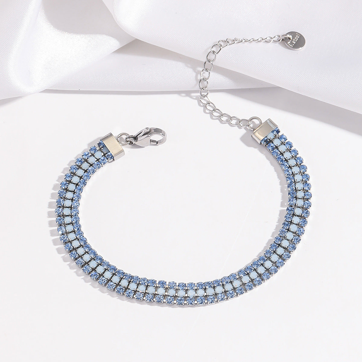 Signature Shine Bracelet | White Gold-Tone