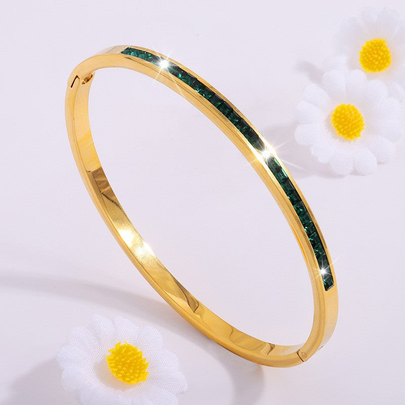 Celeste Viride Bracelet | Gold-Tone