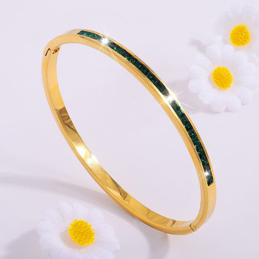 Celeste Viride Bracelet | Gold-Tone