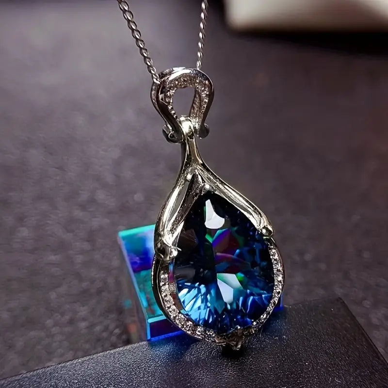 Alindra Feymorra Necklace | White Gold-Tone
