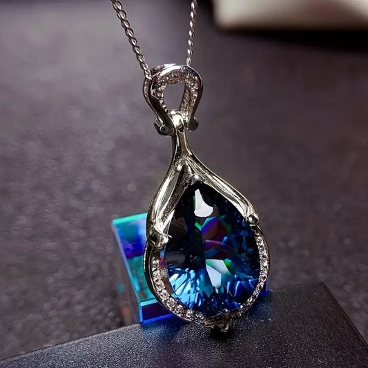 Alindra Feymorra Necklace | White Gold-Tone