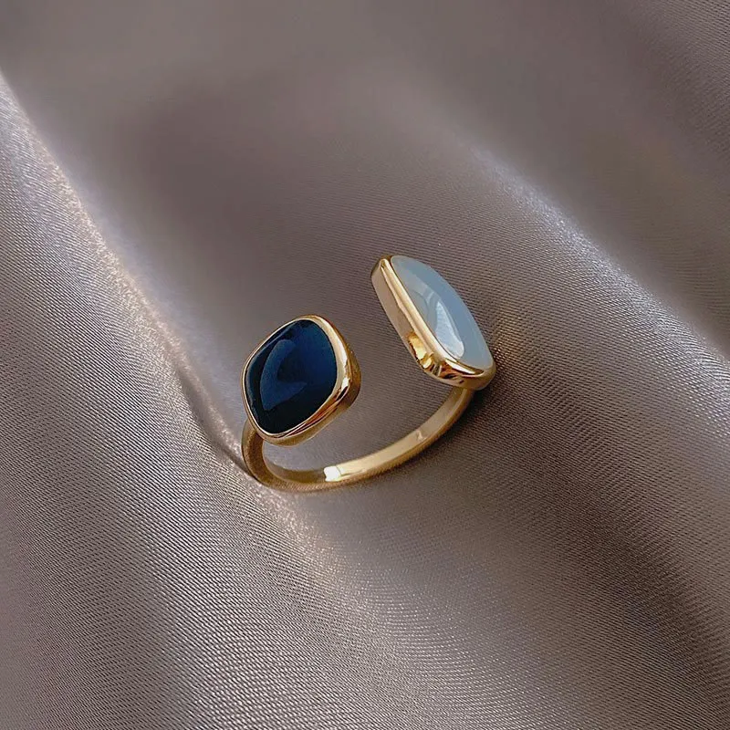 Adjustable Gold-Tone Equilibrium Ring