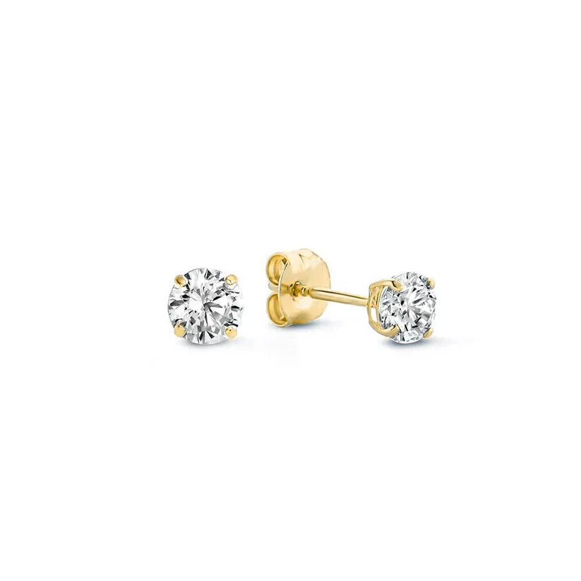 Larmes De Lune Stone Earrings | Gold-Tone