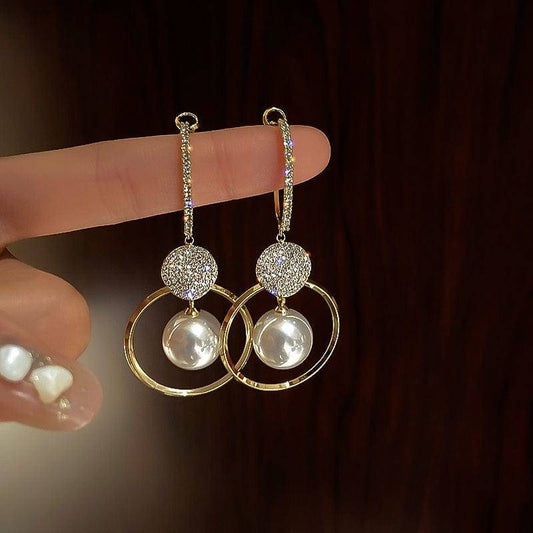 Paola pearl earrings